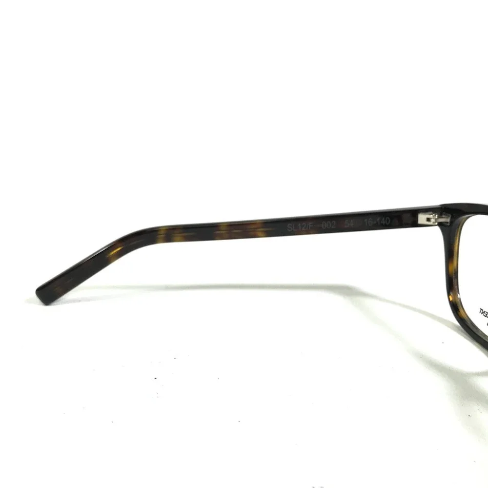 Saint Laurent Eyeglasses Frames SL 12/F 002 Tortoise Square Full Rim 54-16-140